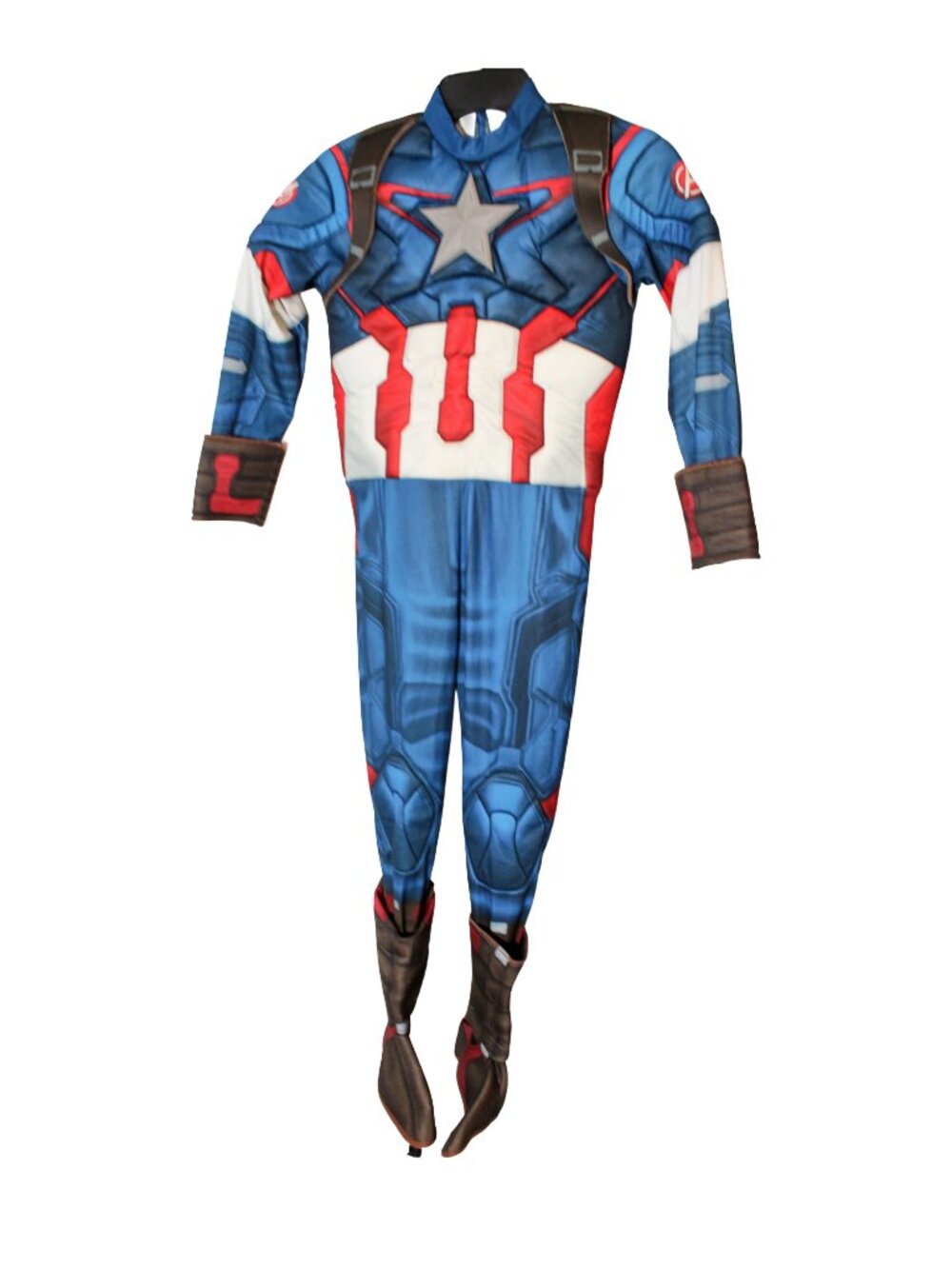 Kids Captain America Costume Suit Only Size M 7 8